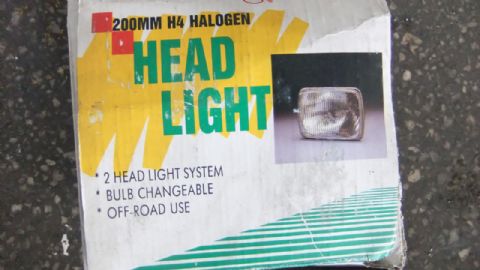 AMERİKAN ARAÇ FARI OFF-ROAD SİS FARI 200MM H4 HALOGEN 2 adet