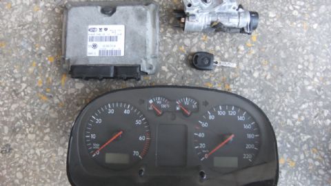 VOLKSWAGEN GOLF MAGNETİ MARELLİ BEYİN KİTİ (Gösterge+Beyin+Kontak+Anahtar)