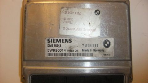 BMW E39 E46 E53 Z3 DME MS53 MOTOR BEYİNİ