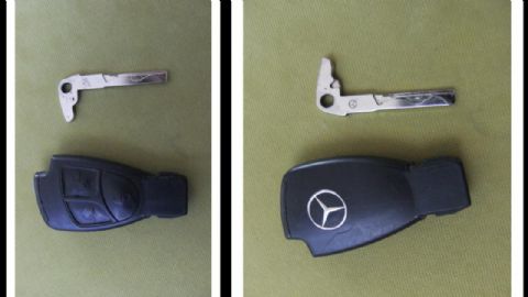 MERCEDES 3 DÜĞMELİ KONTAK ANAHTARI (DOLU)