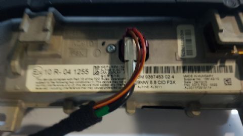 BMW NBT EKRAN MAUSE 9387453024 10R-041255 F80 F82 F83 M4