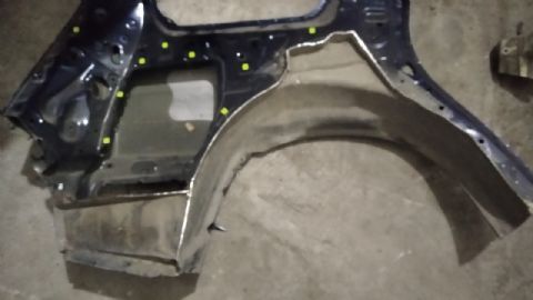 SUBARU FORESTER 2003-2008 SOL ARKA ÇAMURLUK